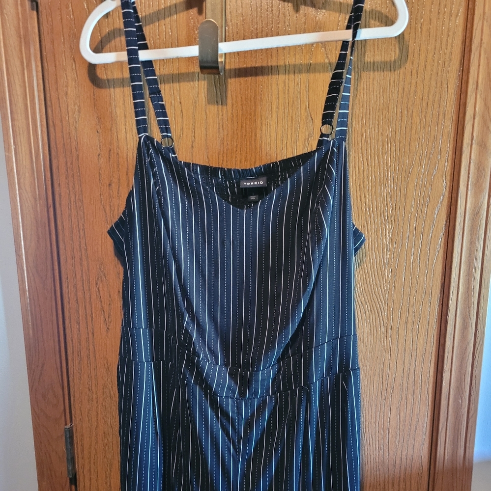 Torrid- Long jumpsuit with Spaghetti straps
